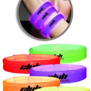 Custom Printed 8-single-color-superior-light-up-glow-bracelets - Printed 1 Color 3